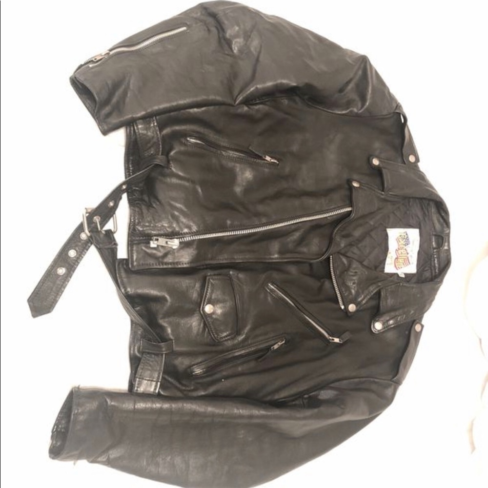 NEW Excelled Leather Jacket/ 100% Lambskin Leather